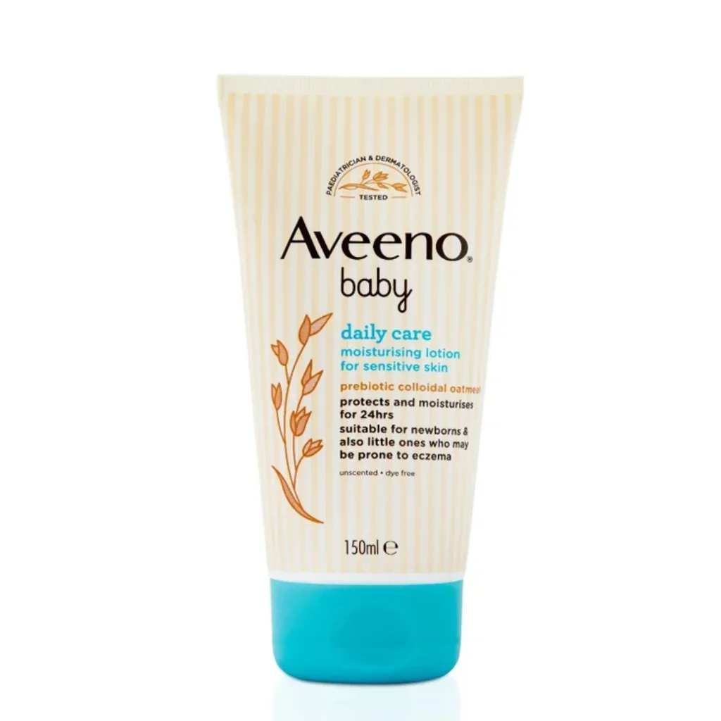 Aveeno-Baby-Moisturising-Lotion-Daily-Care-–-150ml.webp Aveeno Baby Moisturising Lotion Daily Care – 150ml - Image 1