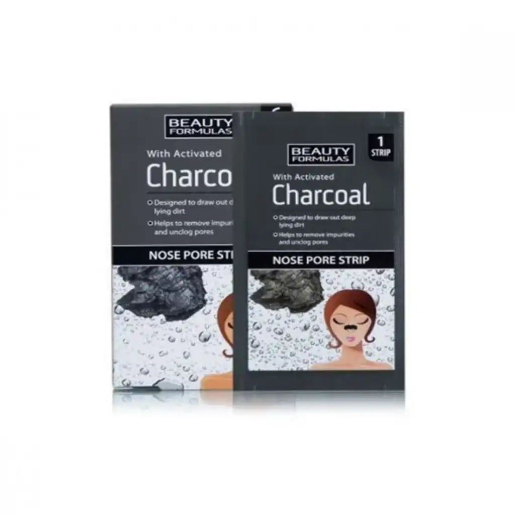 Beauty-Formulas-Charcoal-Nose-Pore-Strips-–-6-Pcs.webp Beauty Formulas Charcoal Nose Pore Strips – 6 Pcs - Image 1