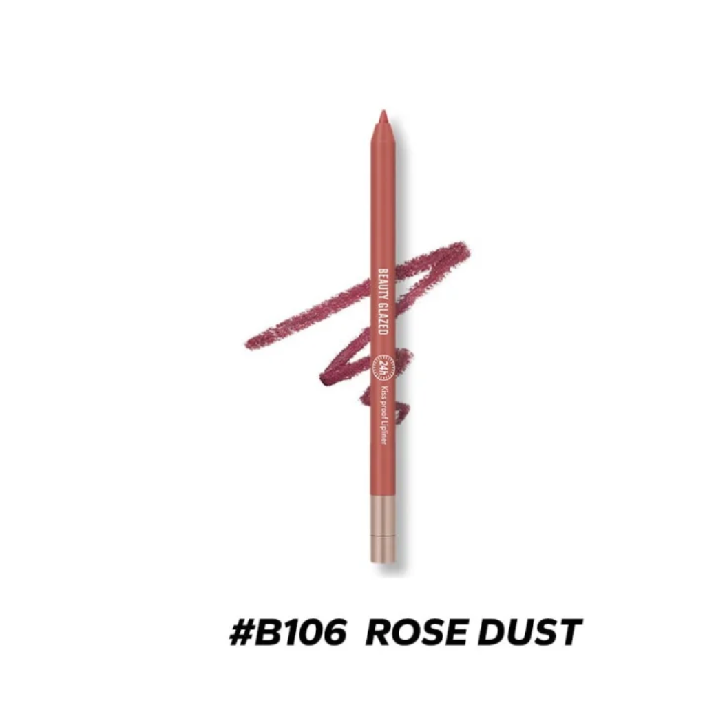 Beauty-Glazed-Lip-Liner-Waterproof-Long-Lasting-–-B106-Rose-Dust.webp Beauty Glazed Lip Liner Waterproof & Long Lasting – B106 Rose Dust - Image 1