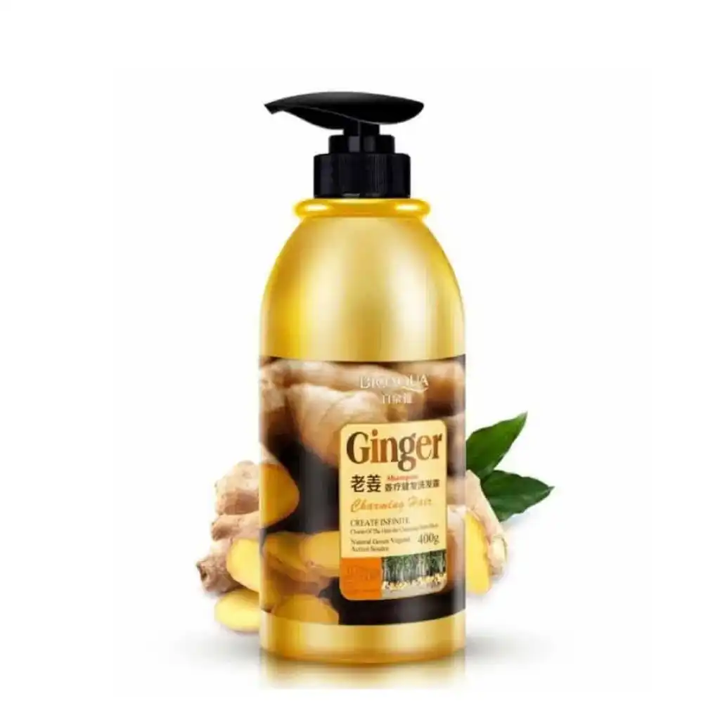 Bioaqua-Ginger-Shampoo-–-400gm.webp Bioaqua Ginger Shampoo – 400gm - Image 1