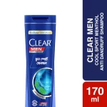Clear Men Cool Sport Menthol Anti-Dandruff Shampoo 170ml