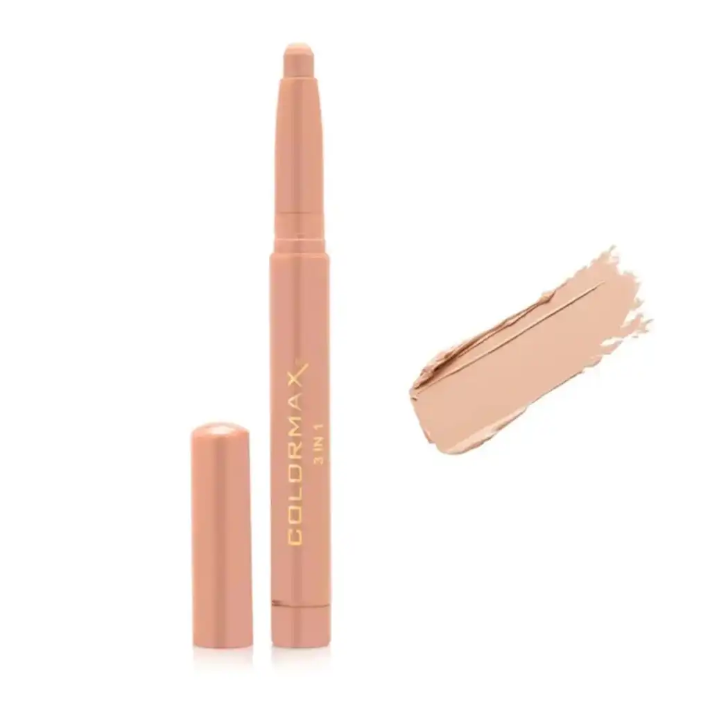 Colormax-3-in-1-Concealer-Corrector-and-Highlighter-–-Peach-Shimmer-01.webp Colormax 3 in 1 Concealer, Corrector and Highlighter – Peach Shimmer 01 - Image 1
