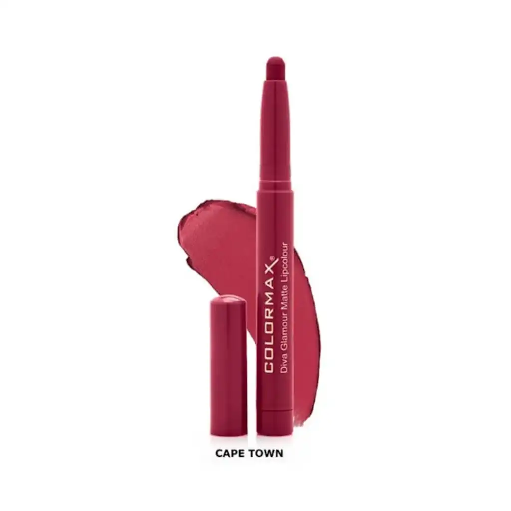 Colormax-Diva-Glamour-Matte-Lip-Color-–-Cape-Town.webp Colormax Diva Glamour Matte Lip Color – Cape Town - Image 1