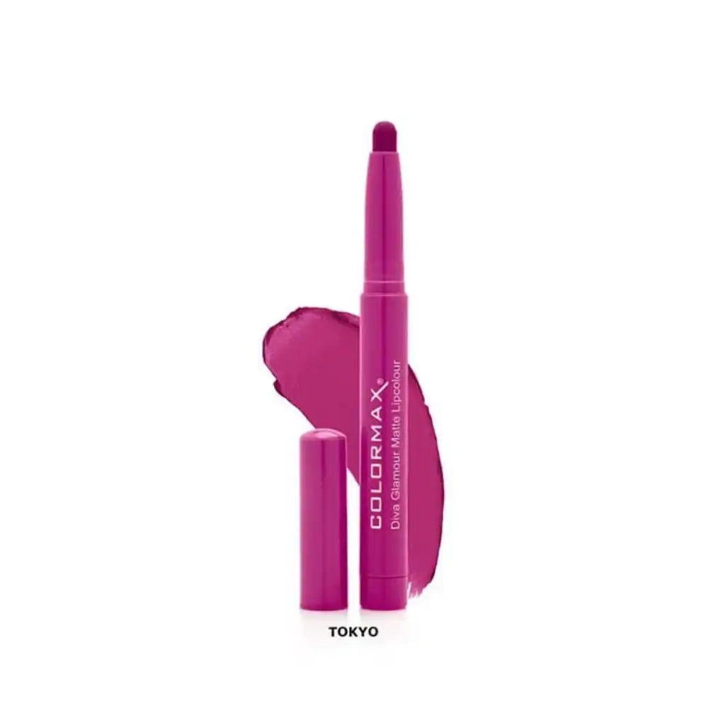 Colormax-Diva-Glamour-Matte-Lip-Color-–-Tokyo.webp Colormax Diva Glamour Matte Lip Color – Tokyo - Image 1