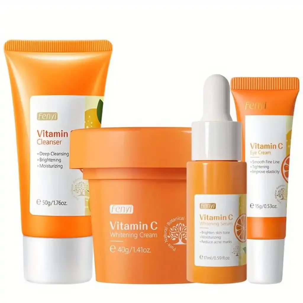 Fenyi-Vitamin-C-Set-Brightening-Set-–-4pcs.webp Fenyi Vitamin C Set Brightening Set – 4pcs - Image 1