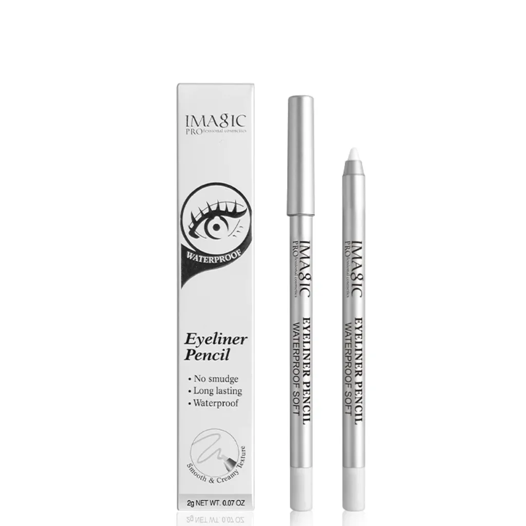 Imagic-White-Kajal-Soft-Waterproof-Eyeliner-Pencil.webp Imagic White Kajal Soft Waterproof Eyeliner Pencil - Image 1