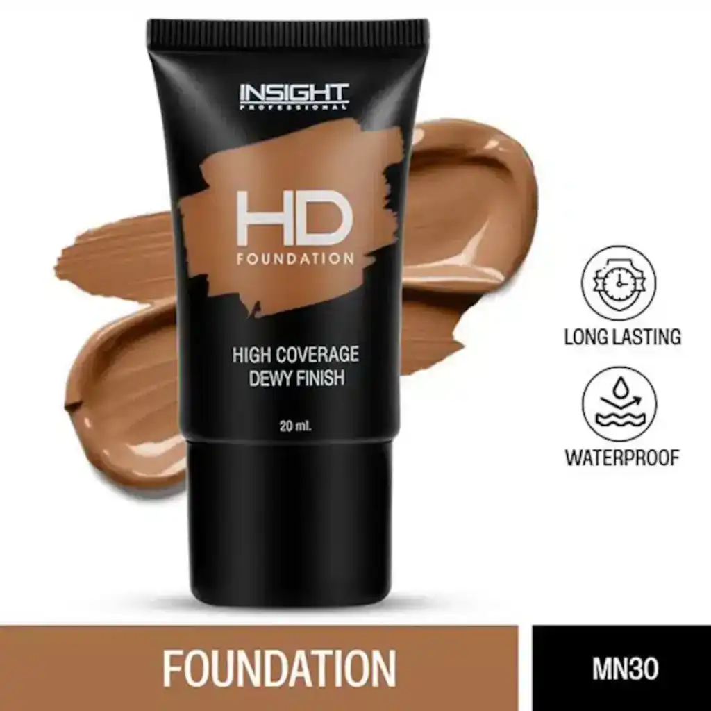 Insight-Hd-Foundation-High-Coverage-20ml-–-MN30.webp Insight Hd Foundation High Coverage 20ml – MN30 - Image 1