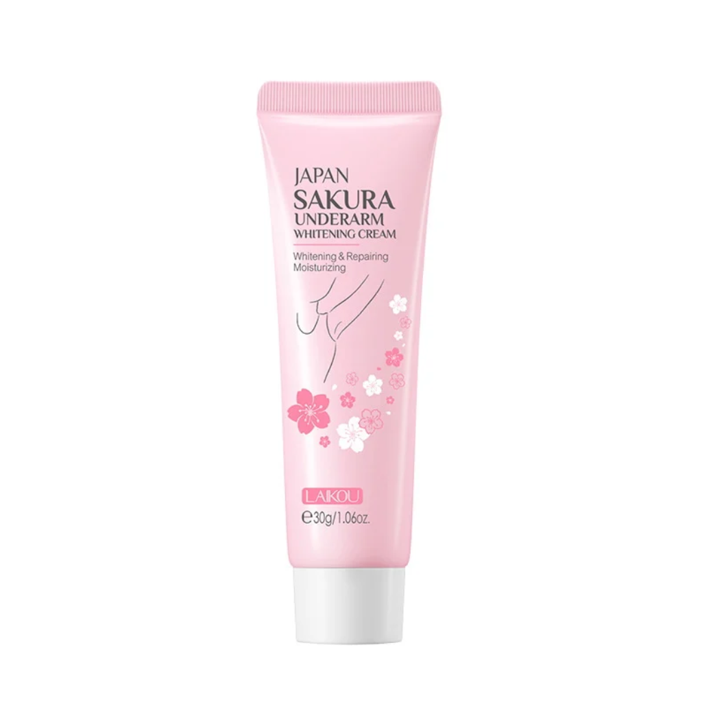 LAIKOU-Japan-Sakura-Underarm-Whitening-Cream-30gm.webp LAIKOU Japan Sakura Underarm Whitening Cream 30gm - Image 1