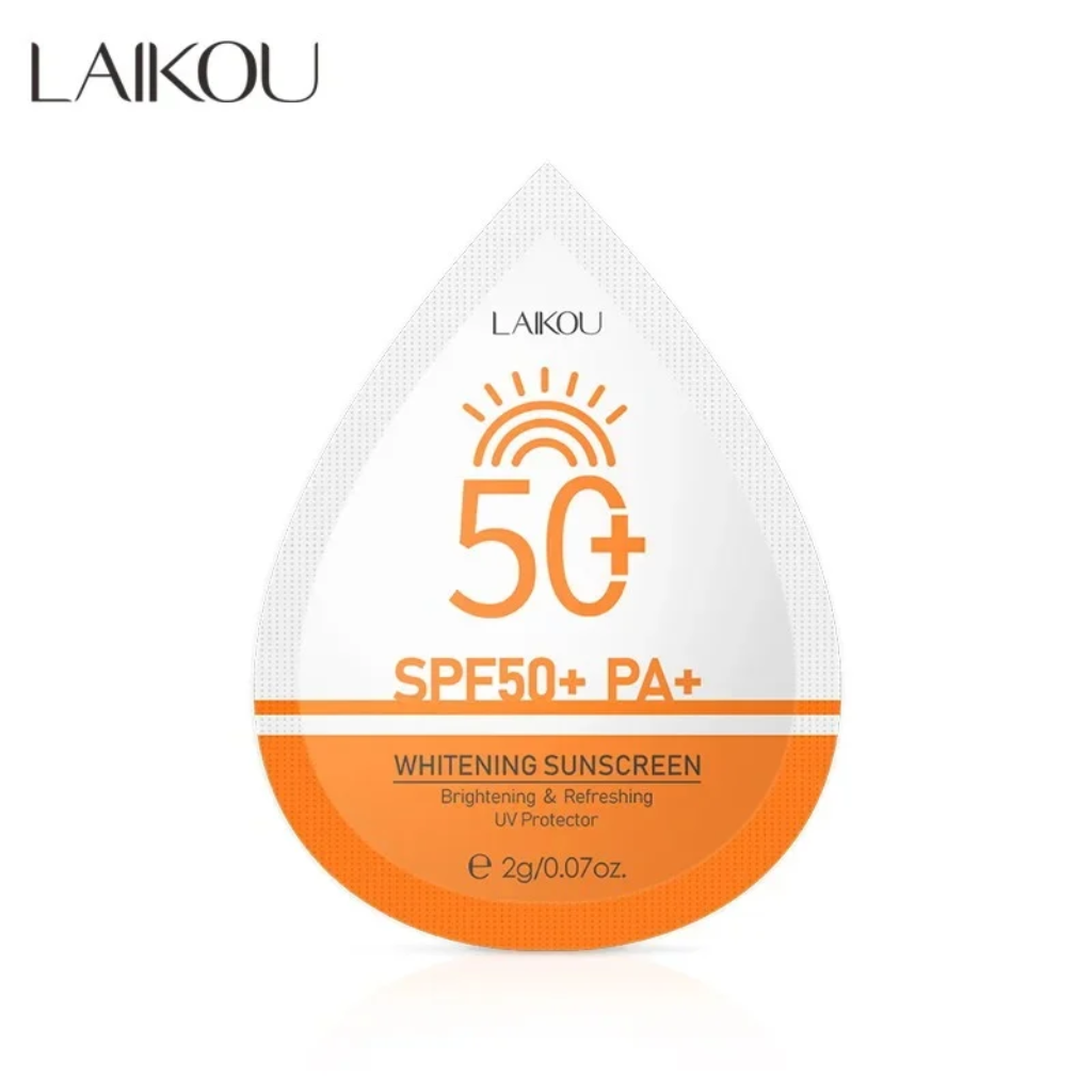LAIKOU-Whitening-Sunscreen-SPF50PA-2gm.webp LAIKOU Whitening Sunscreen SPF50+PA+ 2gm - Image 1