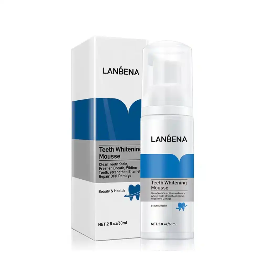 LANBENA-Teeth-Whitening-Mousse-60ml.webp LANBENA Teeth Whitening Mousse 60ml - Image 1