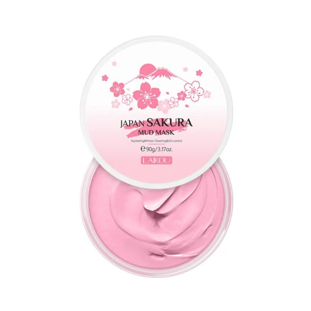 Laikou-Sakura-Mud-Mask-–-90g.png Laikou Sakura Mud Mask – 90g - Image 1