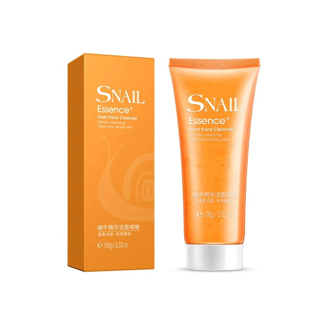 Laikou-Snail-Essence-Face-Cleanser-–-100gm.webp Laikou Snail Essence Face Cleanser – 100gm - Image 1