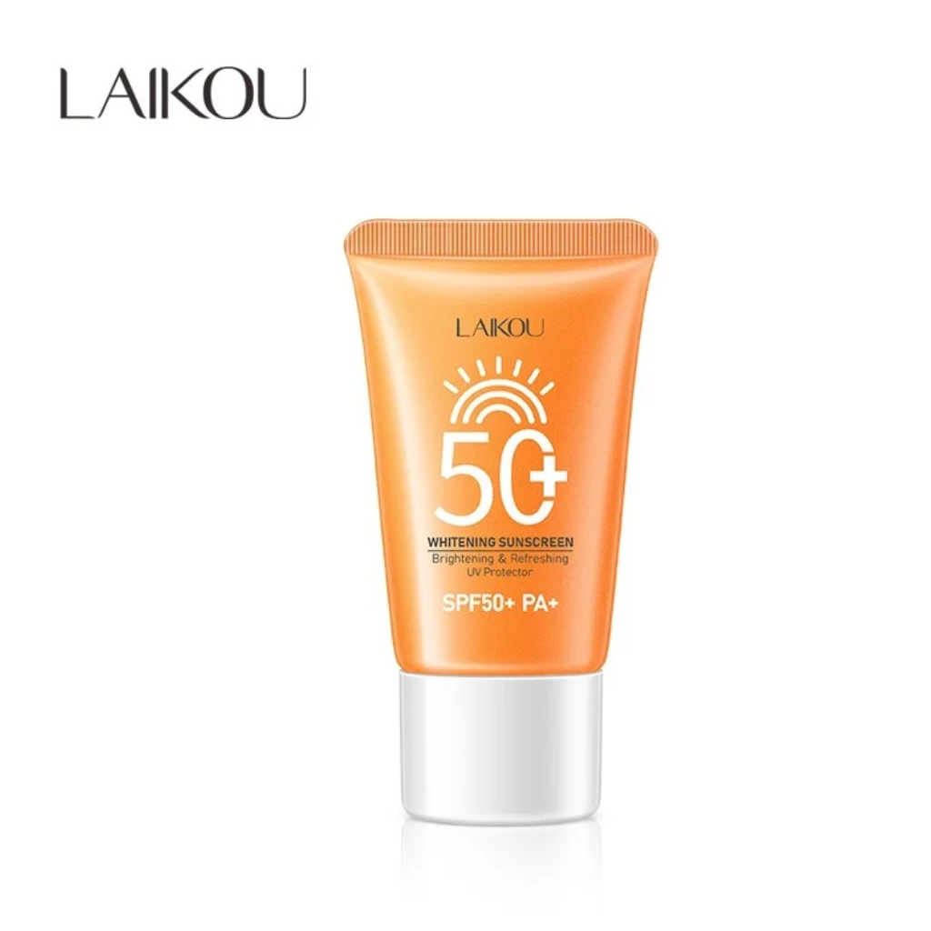 Laikou-Whitening-Sunscreen-Spf50-Pa-–-30gm.webp Laikou Whitening Sunscreen Spf50+ Pa+ – 30gm - Image 1