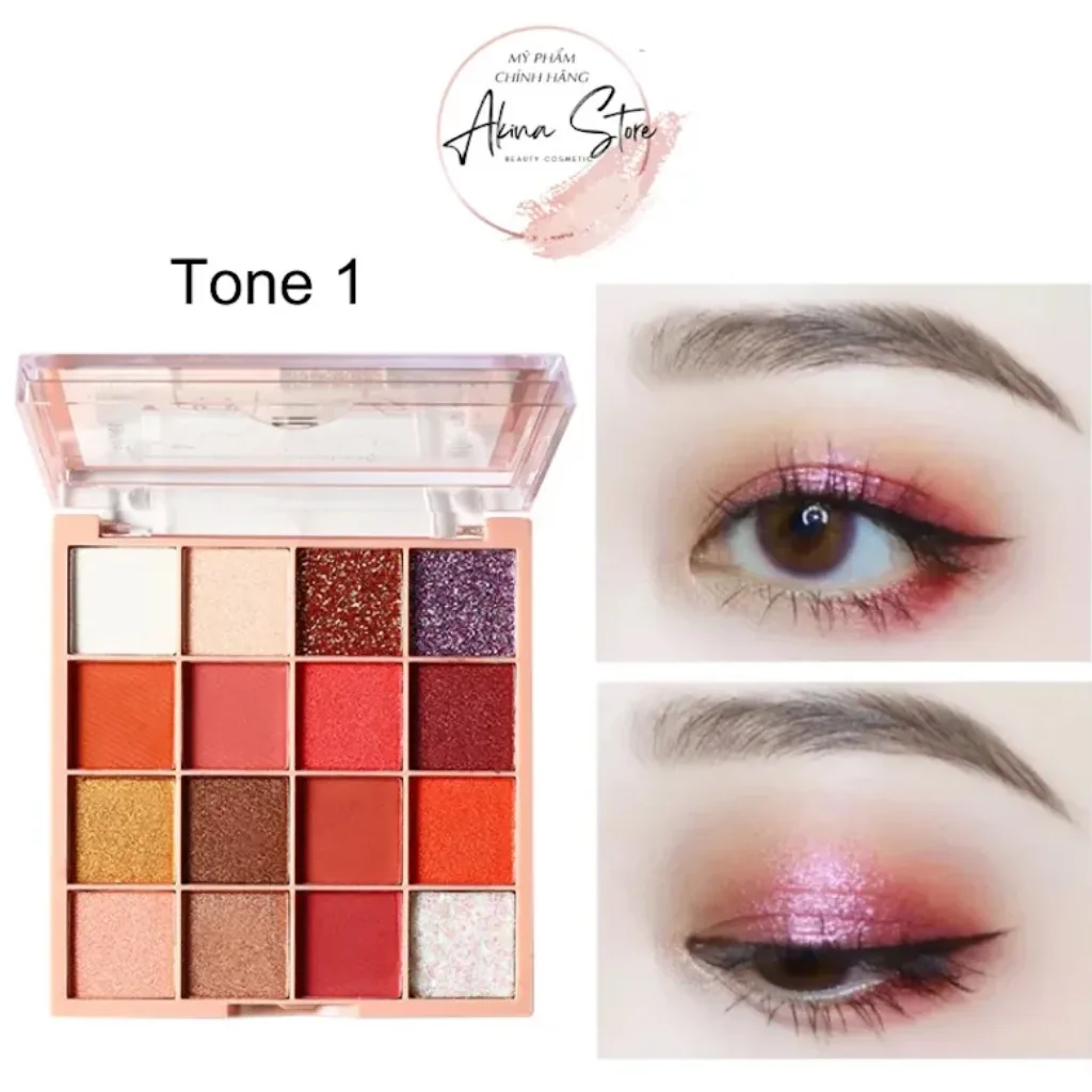 Lameila-Eyeshadow-16-color-01-Coffee-Lemon-Tea-Bag.webp Lameila Eyeshadow 16 color 01 | Coffee Lemon Tea Bag - Image 1