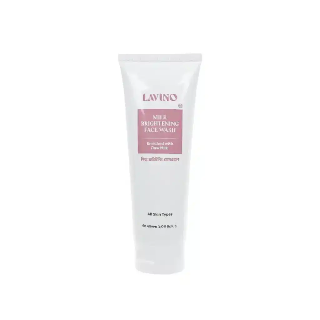 Lavino-Milk-Brightening-Face-Wash-–-100ml.webp Lavino Milk Brightening Face Wash – 100ml - Image 1