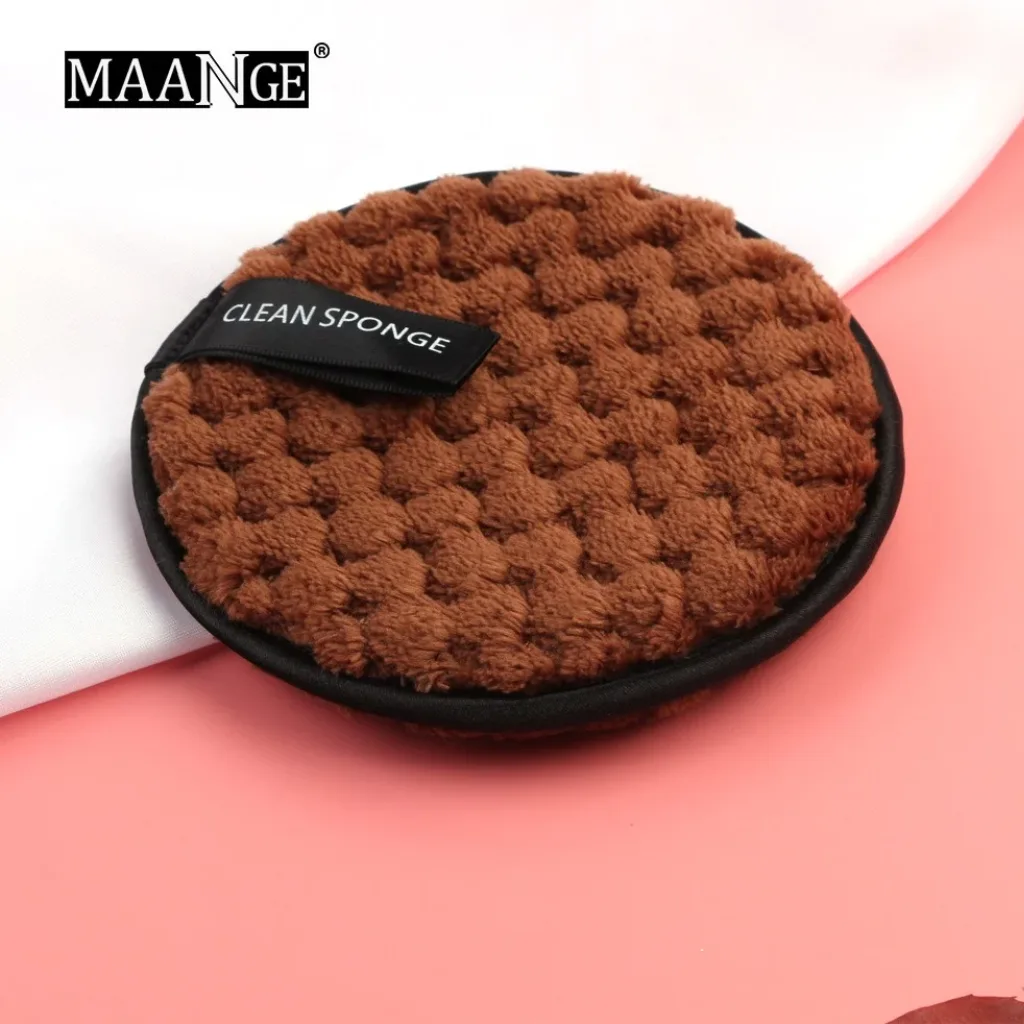 MAANGE-Make-Up-Remover-Sponge-–-Brown.webp MAANGE Make Up Remover Sponge – Brown - Image 1