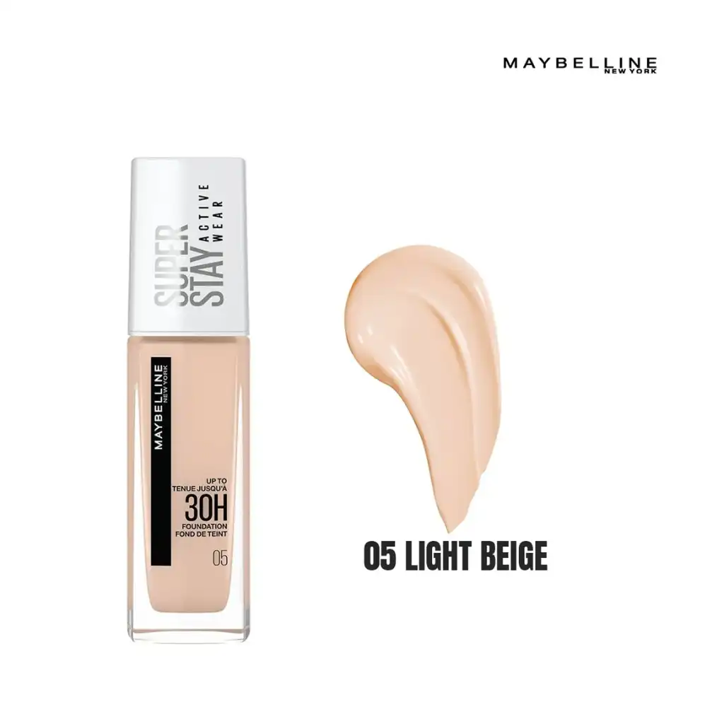 Maybelline-Superstay-Full-Coverage-30-Hour-Foundation-30ml-–-Light-Beige-05.webp Maybelline Superstay Full Coverage 30 Hour Foundation 30ml – Light Beige 05 - Image 1