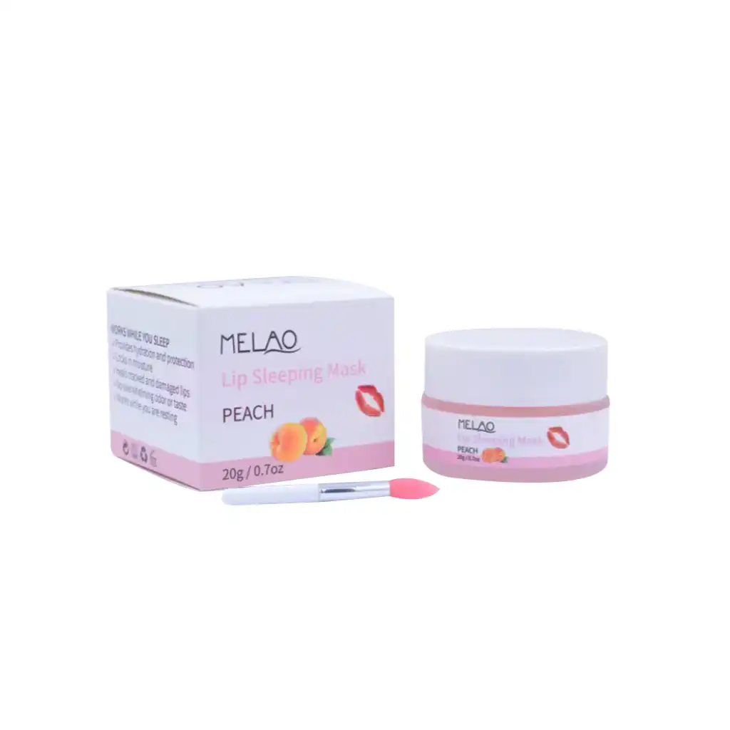 Melao-Lip-Sleeping-Mask-Peach-–-20g.webp Melao Lip Sleeping Mask Peach – 20g - Image 1