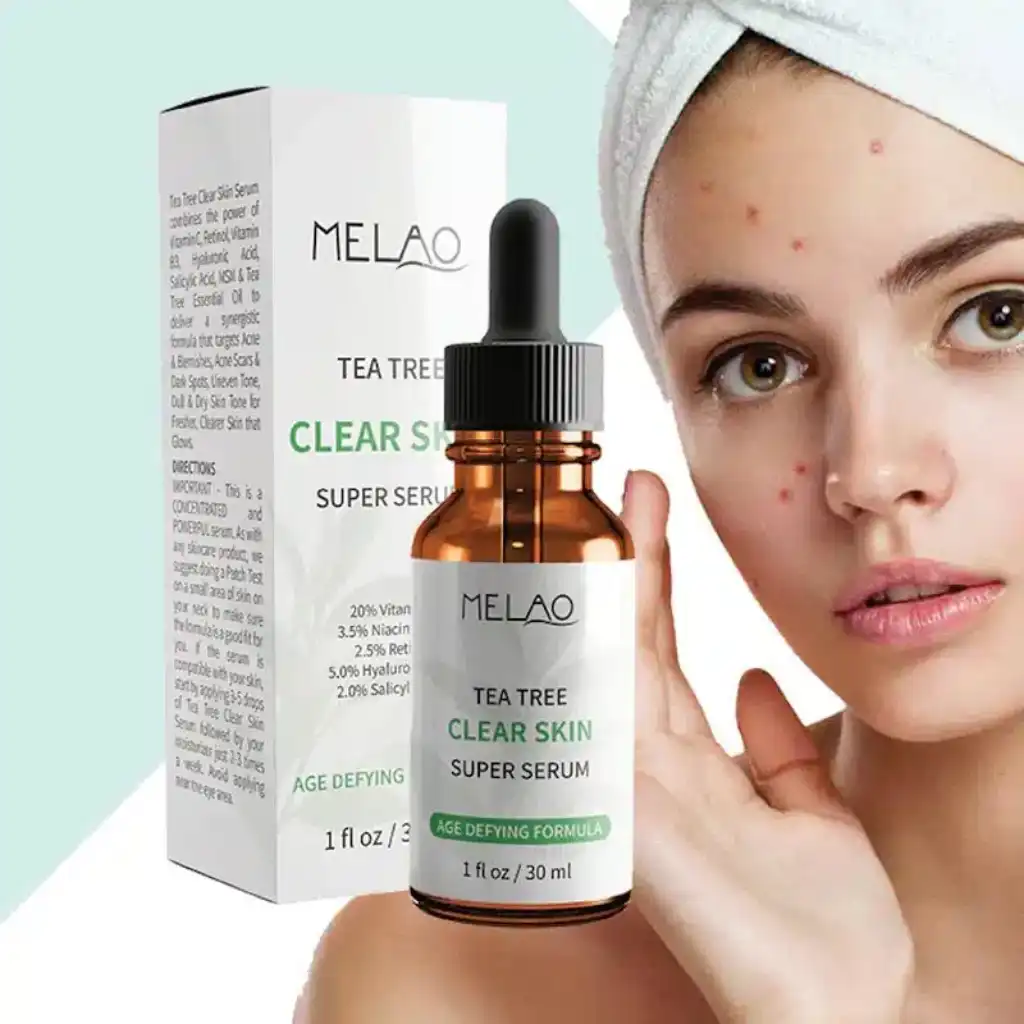 Melao-Tea-Tree-Clear-Skin-Super-Serum-–-30ml.webp Melao Tea Tree Clear Skin Super Serum – 30ml - Image 1