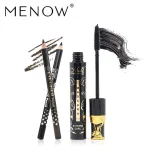 Menow Extreme Curl Mascara With Two Eyeliners Pencils