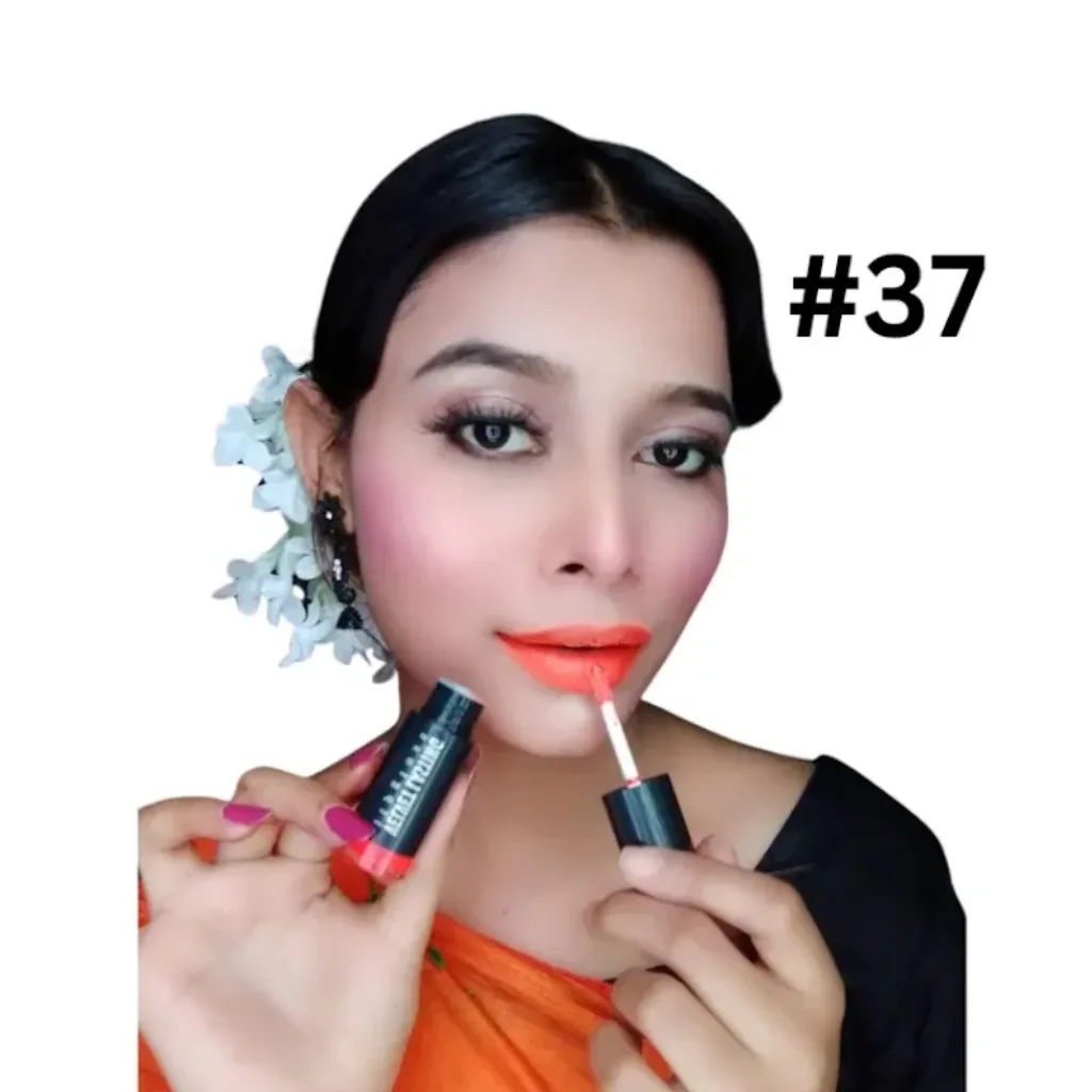 Menow-Velvet-Lipstick-Waterproof-Lipgloss-–-37.webp Menow Velvet Lipstick Waterproof Lipgloss – 37 - Image 1