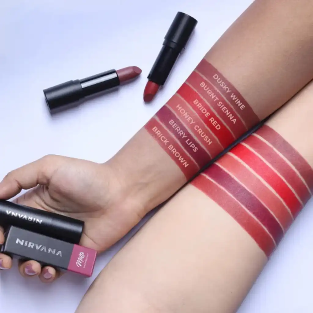 Nirvana-Color-Matte-Bullet-Lipstick-–-Dusky-Wine-B03.webp Nirvana Color Matte Bullet Lipstick – Dusky Wine B03 - Image 1