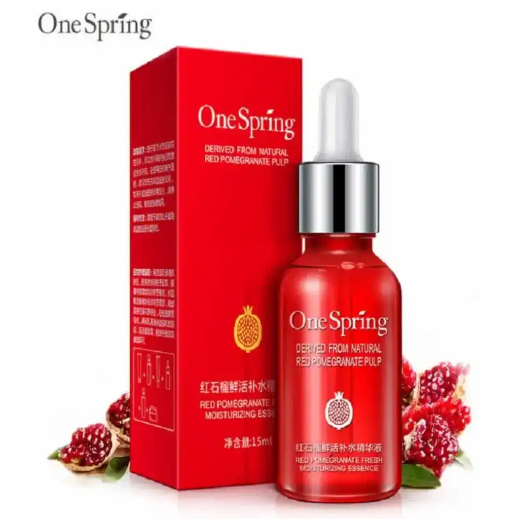 One-Spring-Red-Pomegranate-Nourishing-Moisturizing-Essence-Serum-15-ml-1.webp One Spring Red Pomegranate Nourishing Moisturizing Essence Serum-15 ml - Image 1