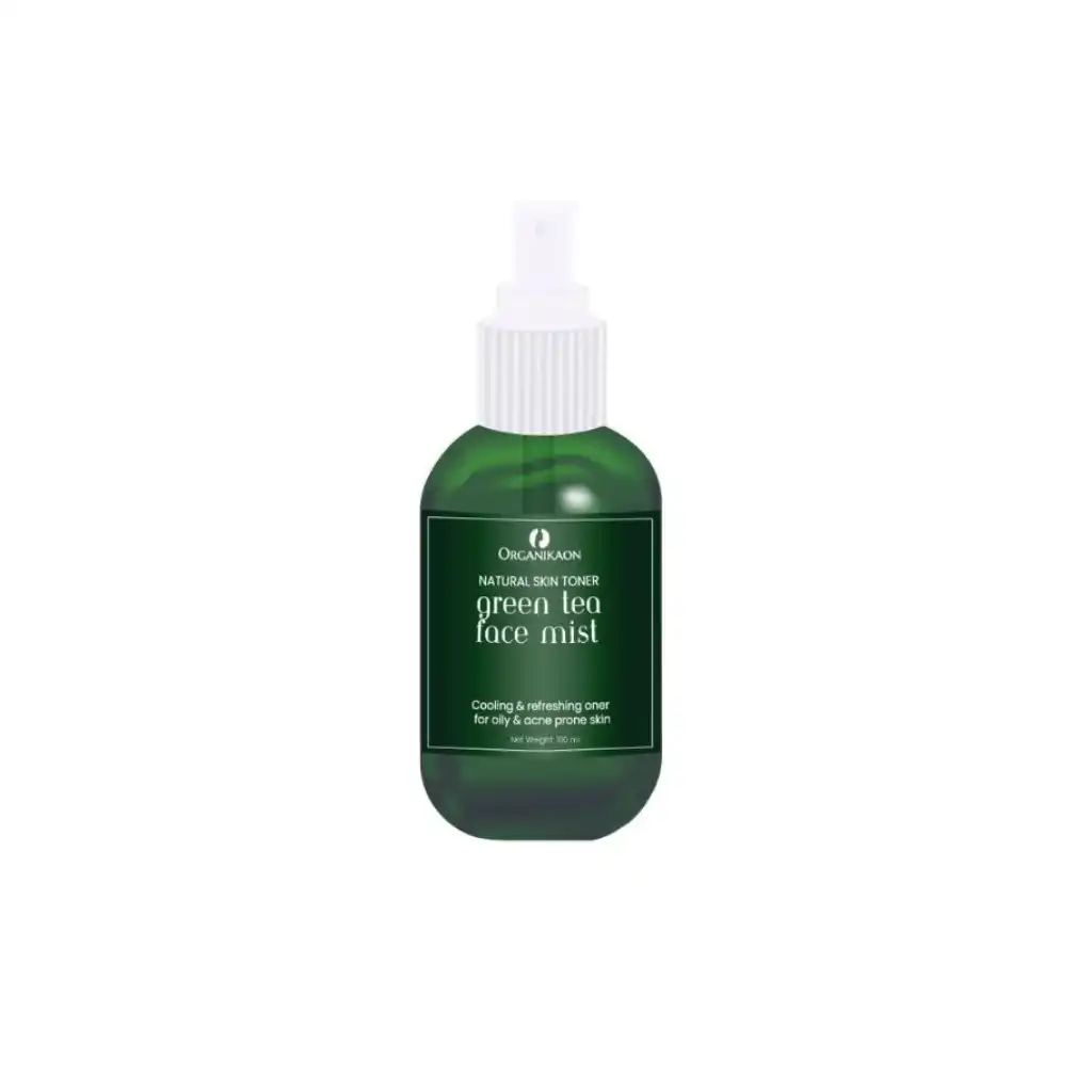 Organikaon-Green-Tea-Face-Mist-Toner-–-100ml.webp Organikaon Green Tea Face Mist Toner – 100ml - Image 1
