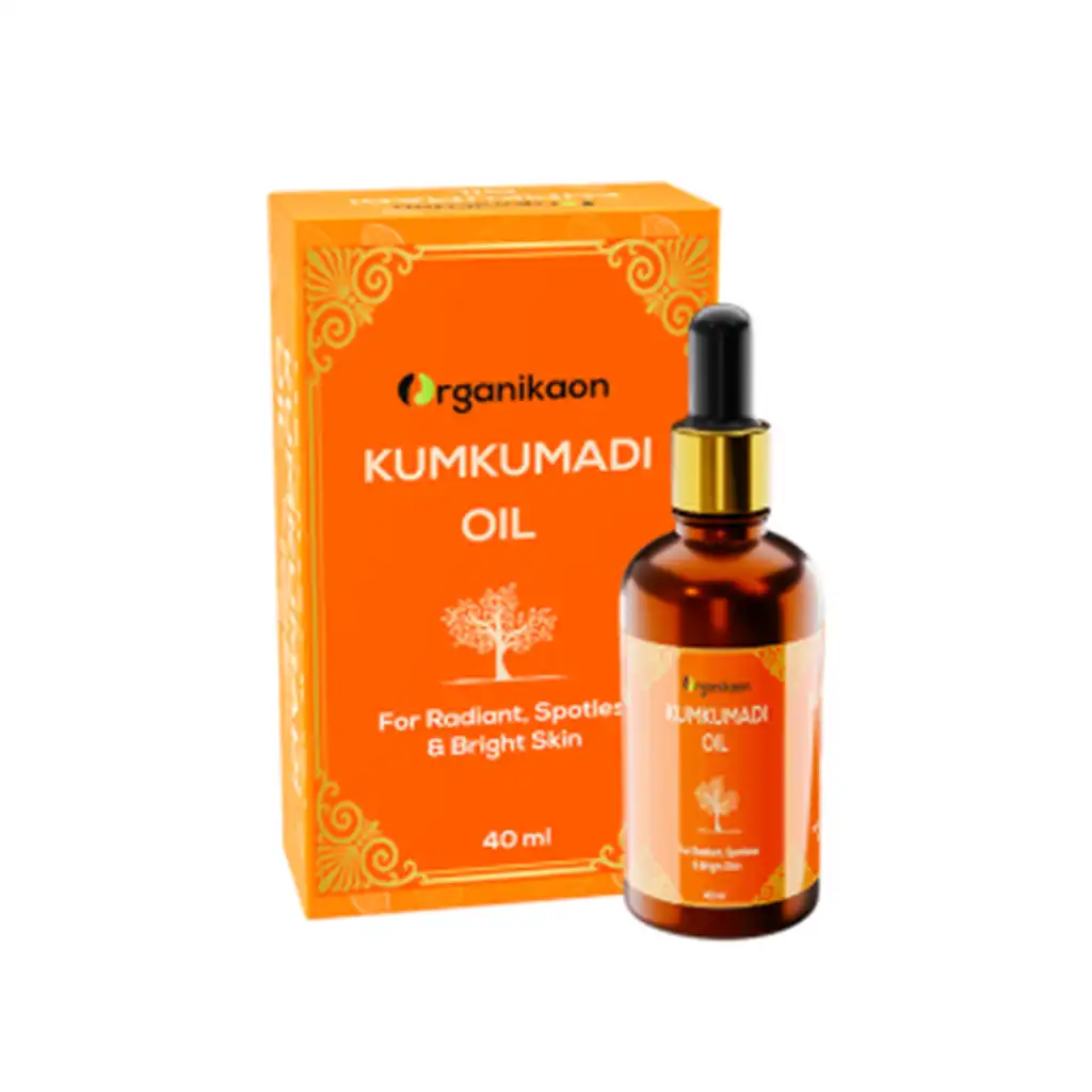 Organikaon-Kumkumadi-Oil-30ml.webp Organikaon Kumkumadi Oil 30ml - Image 1