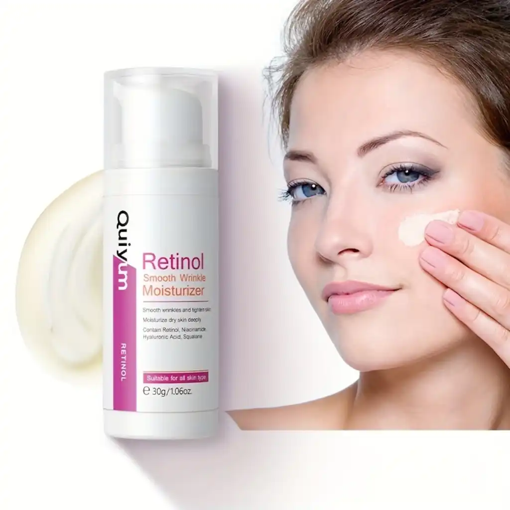 Quiyum-Retinol-Moisturizer-Smooth-Wrinkle-Cream-–-30g.webp Quiyum Retinol Moisturizer Smooth Wrinkle Cream – 30g - Image 1