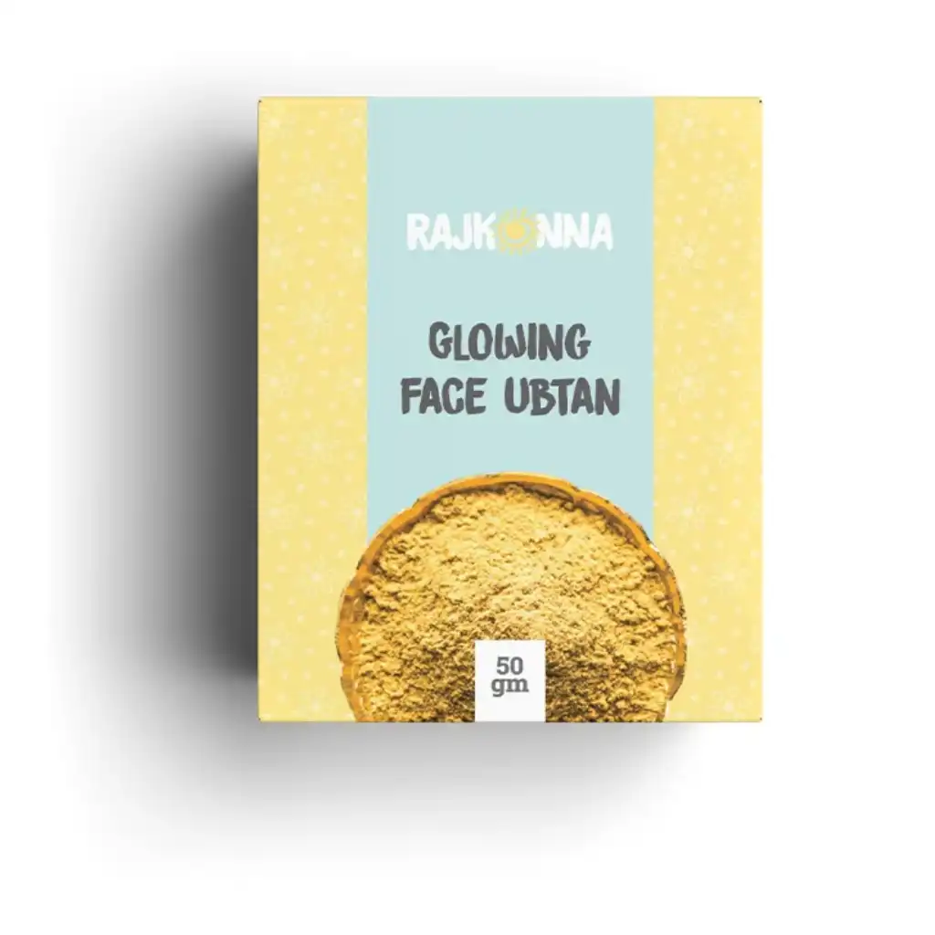Rajkonna-Face-Glowing-Ubtan-–-50gm.webp Rajkonna Face Glowing Ubtan – 50gm - Image 1