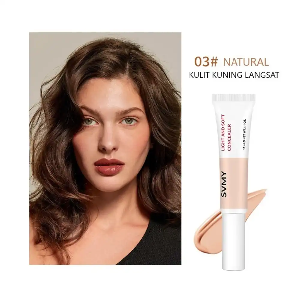 SVMY-Liquid-Concealer-Waterproof-–-03-Natural.webp SVMY Liquid Concealer Waterproof – 03 Natural - Image 1