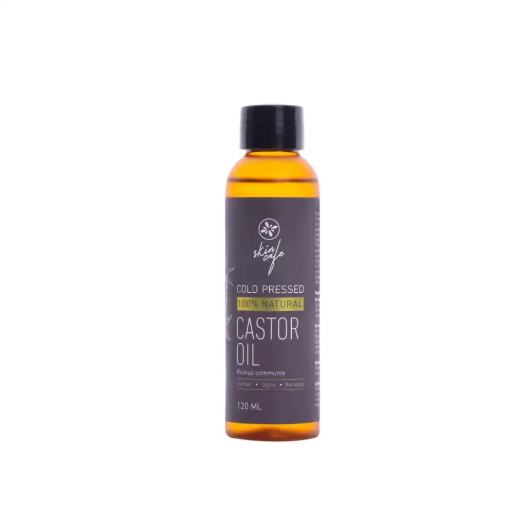 Skin-Cafe-Castor-Oil-–-120ml.webp Skin Cafe Castor Oil – 120ml - Image 1