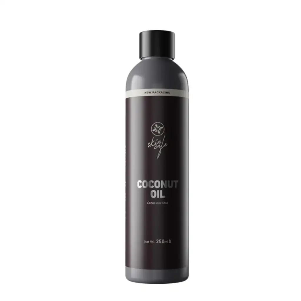 Skin-Cafe-Organic-Extra-Virgin-Coconut-OIl-250ml.webp Skin Cafe Organic Extra Virgin Coconut OIl 250ml - Image 1