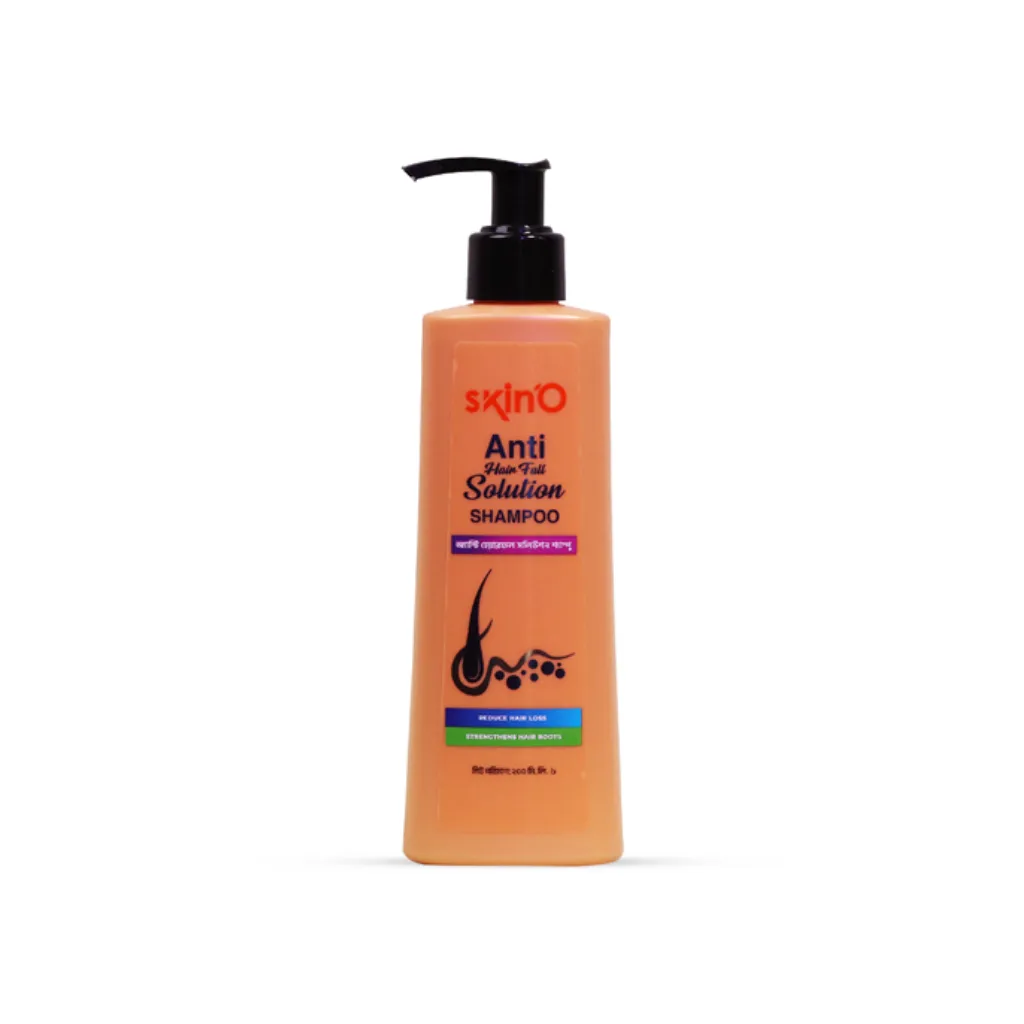 SkinO-Anti-Hair-Fall-Solution-Shampoo-–-200ml.webp SkinO Anti Hair Fall Solution Shampoo – 200ml - Image 1