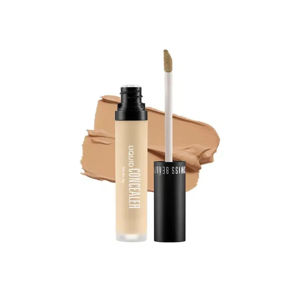 Swiss-Beauty-Liquid-Concealer-Medium-Beige-04.webp Swiss Beauty Liquid Concealer Medium Beige 04 - Image 1