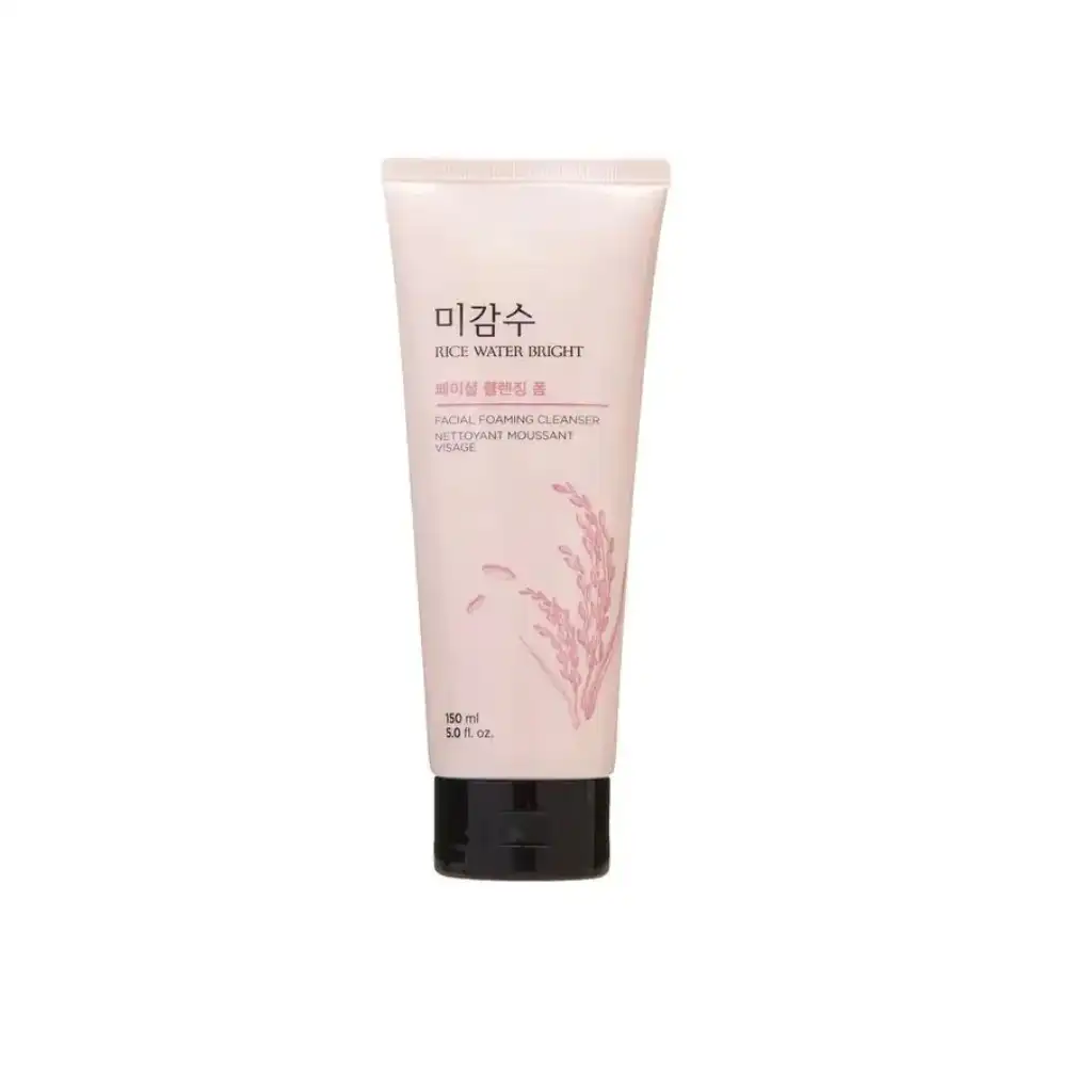 The-Face-Shop-Rice-Water-Bright-Cleansing-Foam-–-150ml.webp The Face Shop Rice Water Bright Cleansing Foam – 150ml - Image 1
