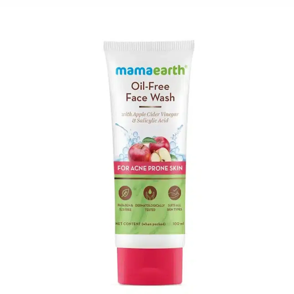 Untitled-design.webp Mamaearth Oil Free Face Wash Apple Cider – 100ml - Image 1