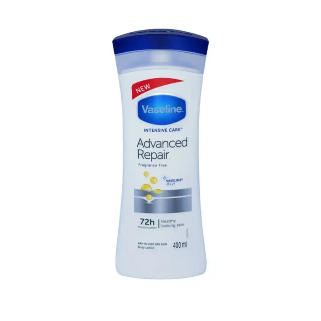 Vaseline-Intensive-Care-Advanced-Repair-Body-Lotion-400ml.webp Vaseline Intensive Care Advanced Repair Body Lotion 400ml - Image 1
