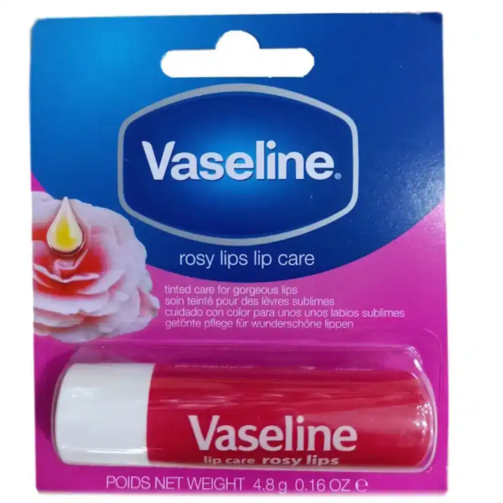 Vaseline-Rosy-Lips-Lip-Care-Stick.webp Vaseline Rosy Lips Lip Care Stick - Image 1