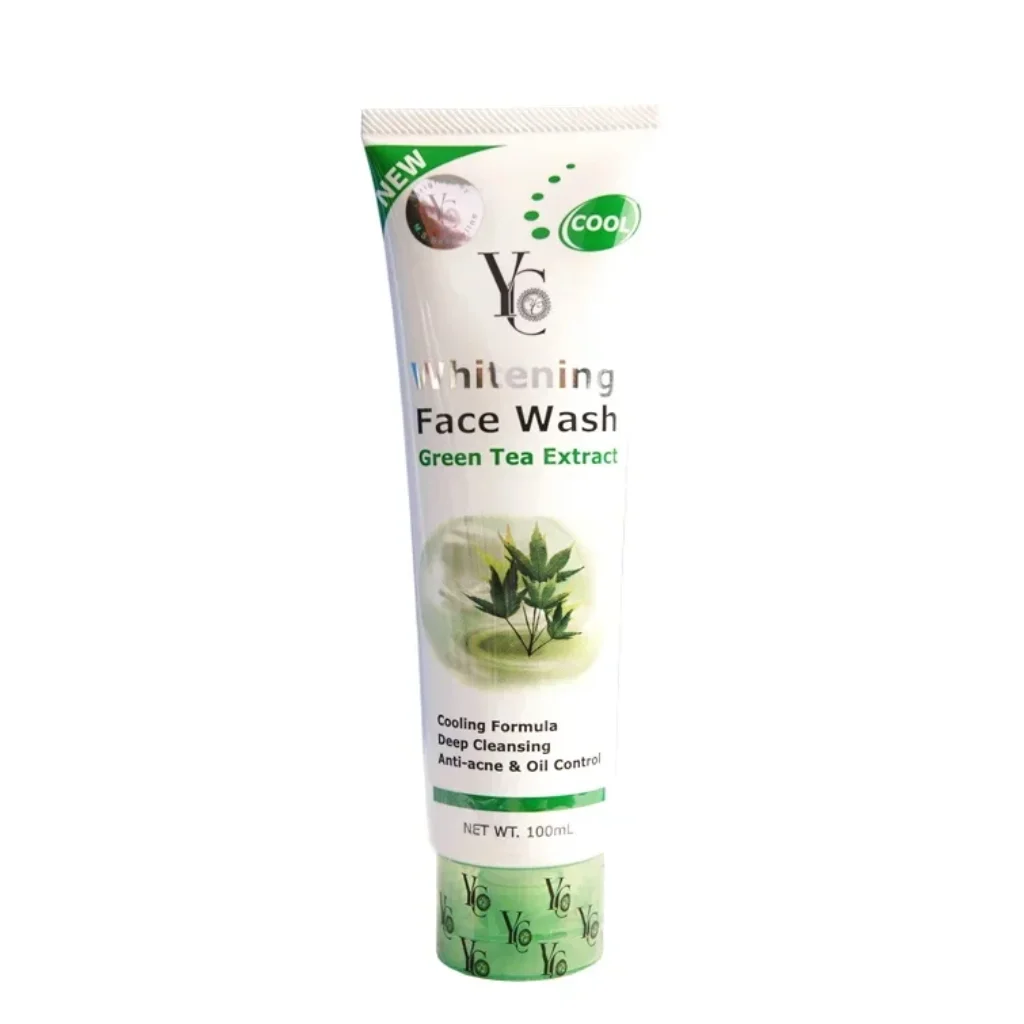 YC-Green-tea-Whitening-Face-Wash-–-100ml-1.webp YC Whitening Lemon Face Wash – 100ml - Image 1