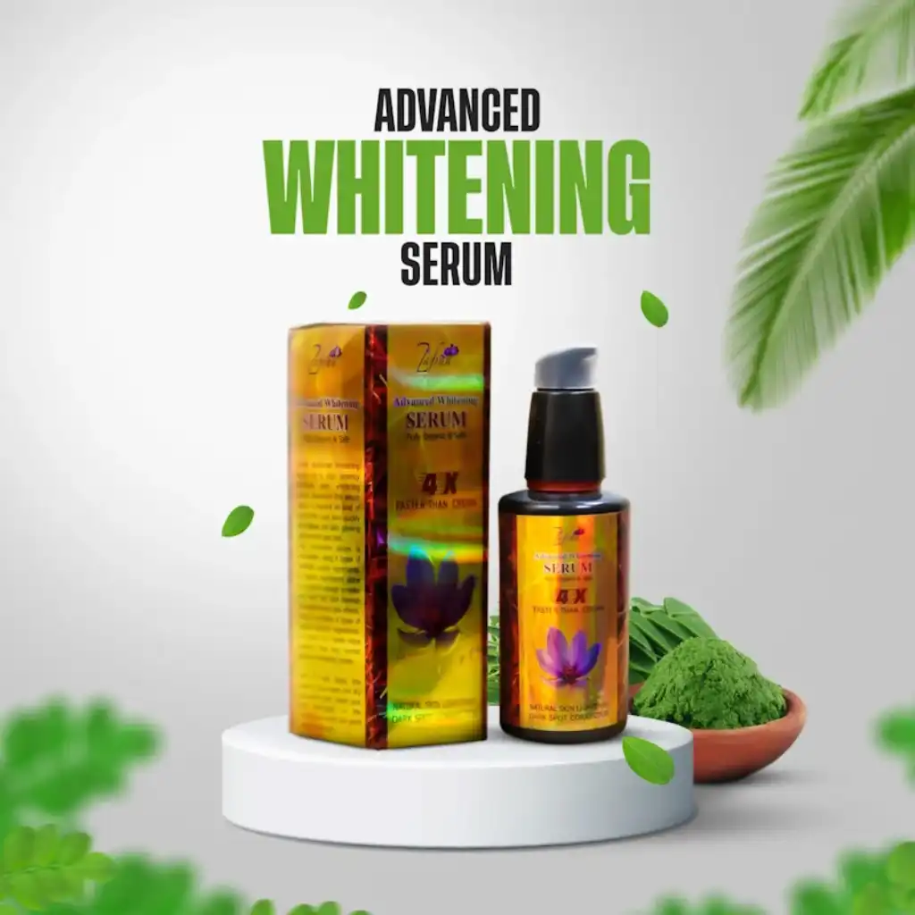 Zafran-Advanced-Whitening-Serum-–-80ml.webp Zafran Advanced Whitening Serum – 80ml - Image 1